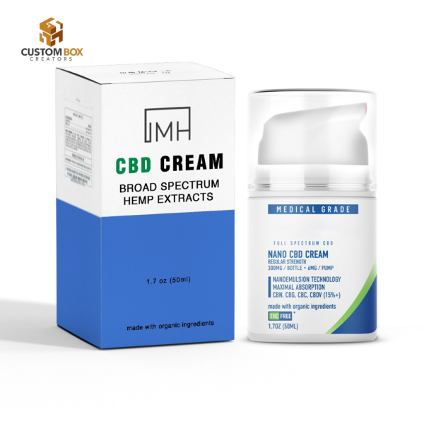 CBD Pain Cream Boxes