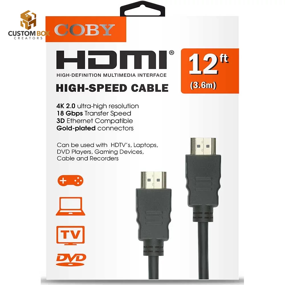 Computer HDMI Cable Hanger Box