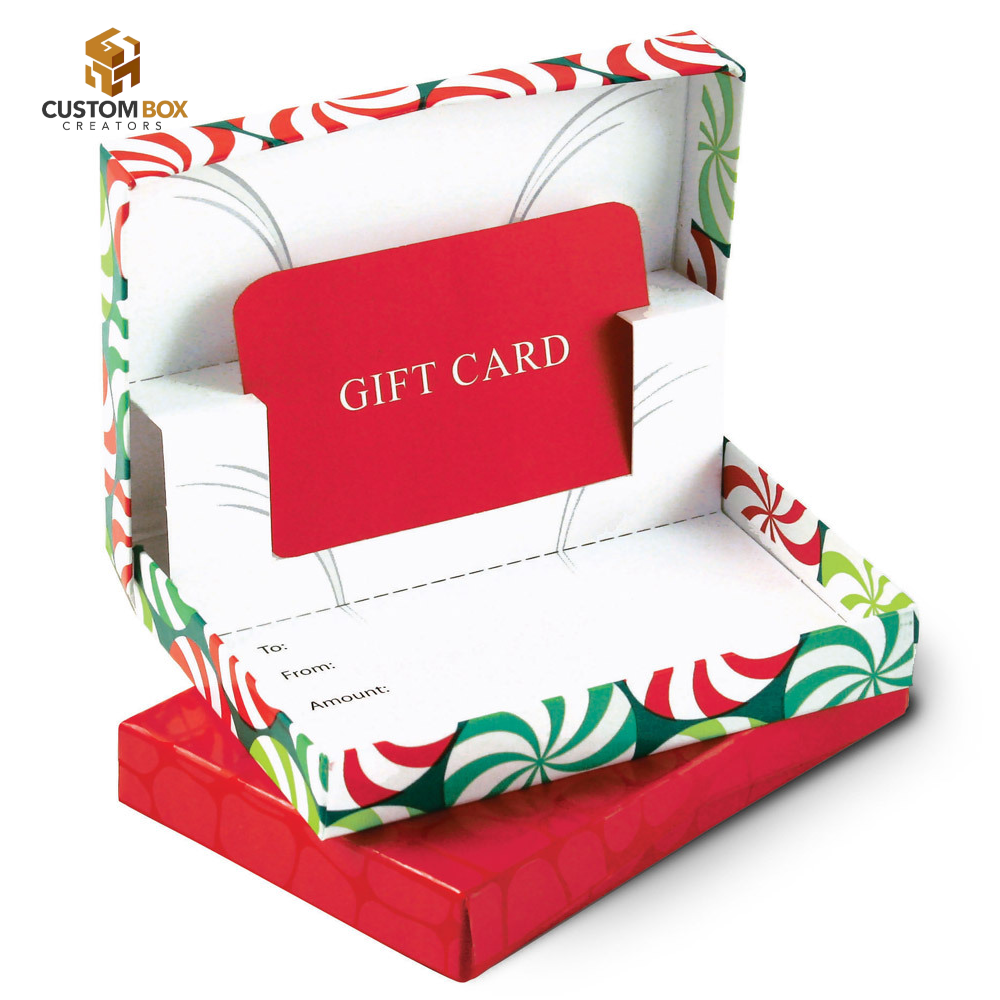 Custom Gift Card Boxes