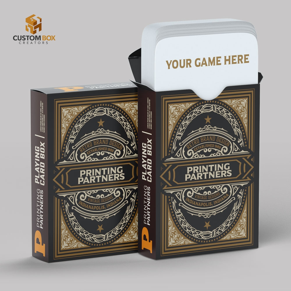 Custom Playing Card Boxes